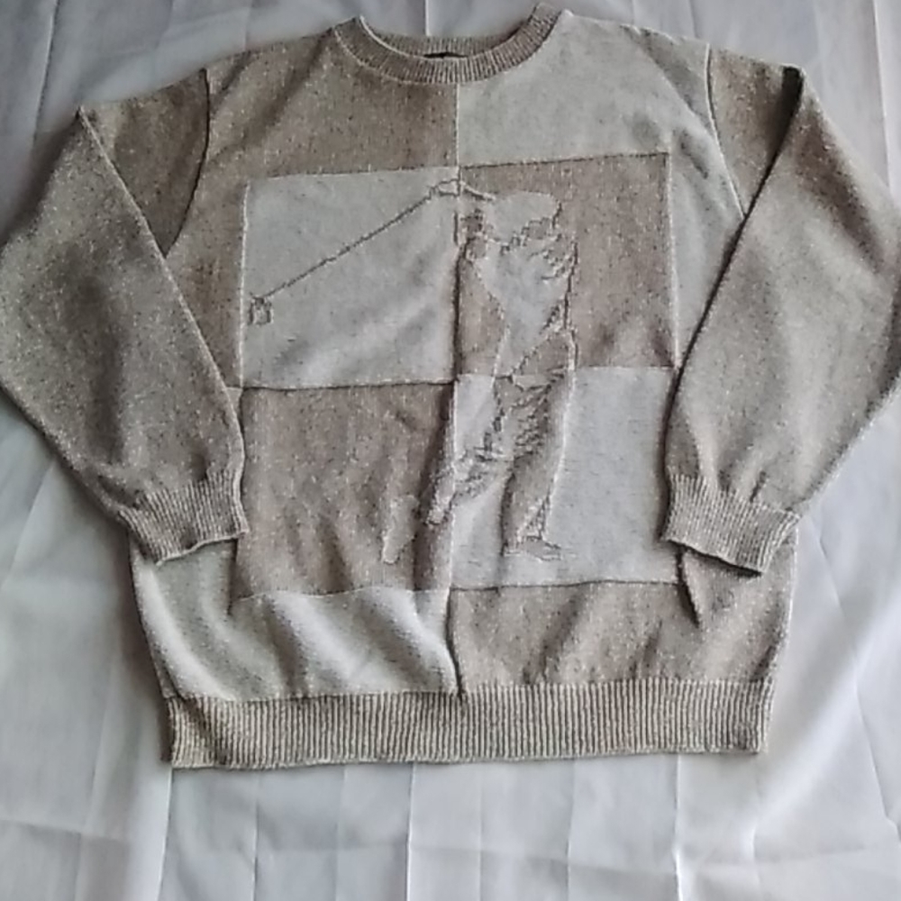 90s Haggar Golf Man Crew Neck Sweater